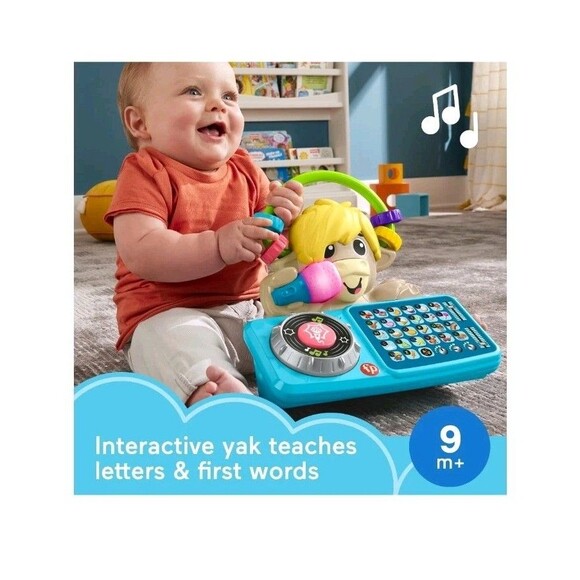 Fisher-Price Link Squad A to Z Yak Learning Toy Music‎ Lights Baby 9M+ NEW - Picture 6 of 6